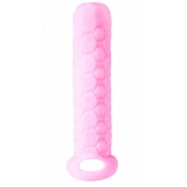 Розовый фаллоудлинитель Homme Long - 13,5 см. - Lola Games - в Нижнем Новгороде купить с доставкой