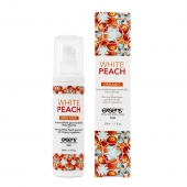 Разогревающее массажное масло Gourmet White Peach Organic с органическими ингредиентами - 50 мл. - Exsens - купить с доставкой в Нижнем Новгороде