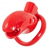 Красный мужской пояс верности из пластика - ToyFa - купить с доставкой в Нижнем Новгороде