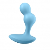Голубой анальный вибростимулятор Deep Driver - 11,2 см. - Satisfyer - в Нижнем Новгороде купить с доставкой