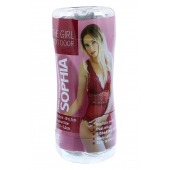 Прозрачный двусторонний мастурбатор Sophia - вагина и анус - Dream Toys - в Нижнем Новгороде купить с доставкой