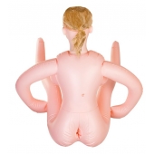 Надувная секс-кукла с реалистичной головой и поднятыми ножками - ToyFa - в Нижнем Новгороде купить с доставкой