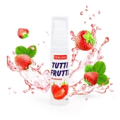 Гель-смазка Tutti-frutti с земляничным вкусом - 30 гр. - Биоритм - купить с доставкой в Нижнем Новгороде