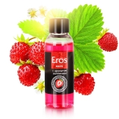 Массажное масло Eros fantasy с ароматом земляники - 50 мл. - Биоритм - купить с доставкой в Нижнем Новгороде