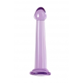 Фиолетовый фаллоимитатор Jelly Dildo M - 18 см. - Toyfa Basic в Нижнем Новгороде Фиолетовый фаллоимитатор Jelly Dildo M - 18 см. - Toyfa Basic
