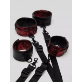 Изысканный набор фиксаций на кровати Reversible Under Mattress Restraint Set - Fifty Shades of Grey - купить с доставкой в Нижнем Новгороде