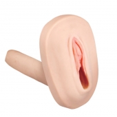 Мастурбатор-вагина с вибрацией и выносным пультом управления REALSTUFF SMOOTH   BALD - Dream Toys - в Нижнем Новгороде купить с доставкой