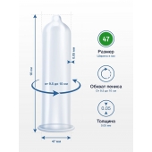 Презервативы MY.SIZE размер 47 - 10 шт. - My.Size - купить с доставкой в Нижнем Новгороде