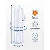 Презервативы MY.SIZE размер 57 - 10 шт. - My.Size - купить с доставкой в Нижнем Новгороде
