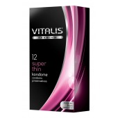 Ультратонкие презервативы VITALIS PREMIUM super thin - 12 шт. - Vitalis - купить с доставкой в Нижнем Новгороде