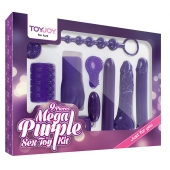 Эротический набор Toy Joy Mega Purple - Toy Joy - купить с доставкой в Нижнем Новгороде