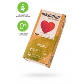 Экологически чистые презервативы Masculan Organic - 10 шт. - Masculan - купить с доставкой в Нижнем Новгороде