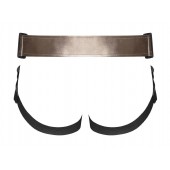 Бронзовый пояс для насадок Curious Harness - Strap-on-me - купить с доставкой в Нижнем Новгороде