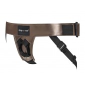 Бронзовый пояс для насадок Curious Harness - Strap-on-me - купить с доставкой в Нижнем Новгороде