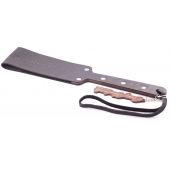 Гладкий мягкий удлиненный пэддл с заклепками - 32 см. - Crazy Handmade - купить с доставкой в Нижнем Новгороде