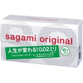 Ультратонкие презервативы Sagami Original 0.02 - 10 шт. - Sagami - купить с доставкой в Нижнем Новгороде