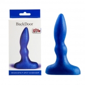 Синий анальный стимулятор Beginners p-spot massager - 11 см. - Lola Games - в Нижнем Новгороде купить с доставкой