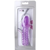 Фиолетовая насадка, удлиняющая половой член - 13,5 см. - Toyfa Basic - в Нижнем Новгороде купить с доставкой