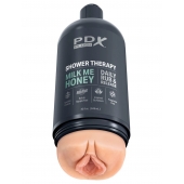 Телесный мастурбатор-вагина Shower Therapy Milk Me Honey - Pipedream - в Нижнем Новгороде купить с доставкой