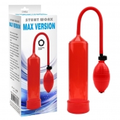 Красная вакуумная помпа для мужчин MAX VERSION - Chisa - в Нижнем Новгороде купить с доставкой