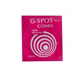 Стимулирующий интимный крем для женщин Cosmo G-spot - 2 гр. - Биоритм - купить с доставкой в Нижнем Новгороде