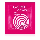 Стимулирующий интимный крем для женщин Cosmo G-spot - 2 гр. - Биоритм - купить с доставкой в Нижнем Новгороде