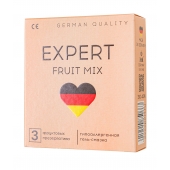 Ароматизированные презервативы EXPERT Fruit Mix - 3 шт. - Expert - купить с доставкой в Нижнем Новгороде