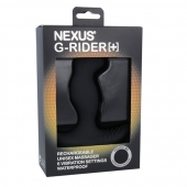 Черный вибромассажер простаты Nexus G-Rider+ - 12,6 см. - Nexus Range - в Нижнем Новгороде купить с доставкой