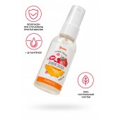 Съедобная гель-смазка Yovee «Двойной соблазн» с Д-пантенолом и вкусом клубники и дыни - 50 мл. - ToyFa - купить с доставкой в Нижнем Новгороде