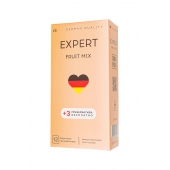 Ароматизированные презервативы EXPERT Fruit Mix - 12 шт.(+3 в подарок) - Expert - купить с доставкой в Нижнем Новгороде