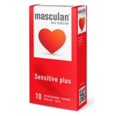 Презервативы Masculan Sensitive plus - 10 шт. - Masculan - купить с доставкой в Нижнем Новгороде