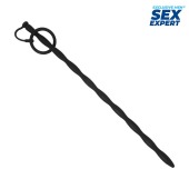 Черный стимулятор уретры Sex Expert - Sex Expert - купить с доставкой в Нижнем Новгороде