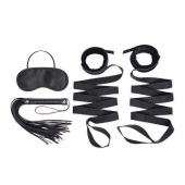 Эротический набор 4PC Bondage Bed Strap   Flogger Kit - Lux Fetish - купить с доставкой в Нижнем Новгороде