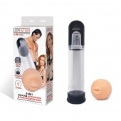 Автоматическая вакуумная помпа-мастурбатор Blowjob Auto Sucker Penis Enlarger Pump - Lux Fetish - в Нижнем Новгороде купить с доставкой