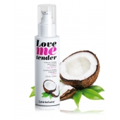 Съедобное согревающее массажное масло Love Me Tender Cocos с ароматом кокоса - 100 мл. - Love to Love - купить с доставкой в Нижнем Новгороде