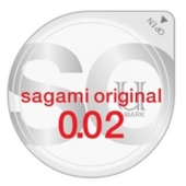 Ультратонкий презерватив Sagami Original - 1 шт. - Sagami - купить с доставкой в Нижнем Новгороде