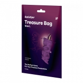 Фиолетовый мешочек для хранения игрушек Treasure Bag L - Satisfyer - купить с доставкой в Нижнем Новгороде