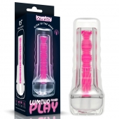 Светящийся в темноте мастурбатор 8.5 Lumino Play Masturbator - Lovetoy - в Нижнем Новгороде купить с доставкой