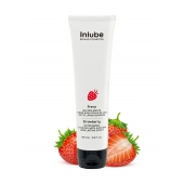 Лубрикант на водной основе Nuei Inlube с алоэ вера и ароматом клубники - 100 мл. - Nuei cosmetics - купить с доставкой в Нижнем Новгороде