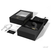 Чёрный перезаряжаемый стимулятор простаты Bruno Black - Lelo - в Нижнем Новгороде купить с доставкой