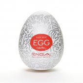 Мастурбатор-яйцо Keith Haring EGG PARTY - Tenga - в Нижнем Новгороде купить с доставкой