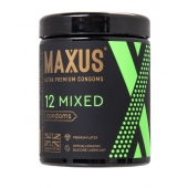 Презервативы MAXUS Mixed - 12 шт. - Maxus - купить с доставкой в Нижнем Новгороде