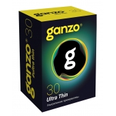 Супертонкие презервативы Ganzo Ultra thin - 30 шт. - Ganzo - купить с доставкой в Нижнем Новгороде