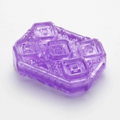 Фиолетовый мастурбатор-стимулятор Tenga Uni Amethyst - Tenga - в Нижнем Новгороде купить с доставкой