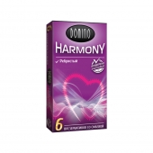 Презервативы с рёбрышками Domino Harmony - 6 шт. - Domino - купить с доставкой в Нижнем Новгороде