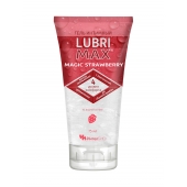 Интимный гель-смазка на водной основе Lubrimax Magic Strawberry - 75 мл. - ИнтелБИО - купить с доставкой в Нижнем Новгороде