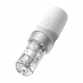 Белый автоматический мастурбатор Extra Sauce - Sauce - в Нижнем Новгороде купить с доставкой