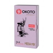 Презервативы OKOTO Mega Mix - 12 шт. - Sitabella - купить с доставкой в Нижнем Новгороде