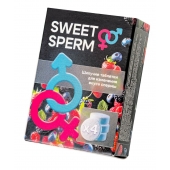 Шипучие таблетки для мужчин Sweet Sperm для изменения вкуса спермы (4 шт. по 0,5 гр.) - Капиталпродукт - купить с доставкой в Нижнем Новгороде