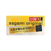 Презервативы увеличенного размера Sagami Original 0.02 XL-size - 12 шт. - Sagami - купить с доставкой в Нижнем Новгороде